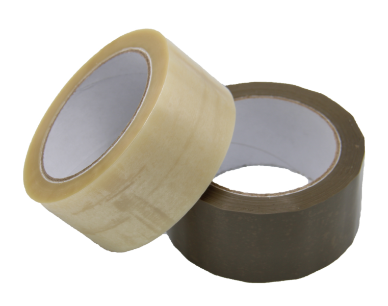 Hotmelt Tape Brown And Transparent